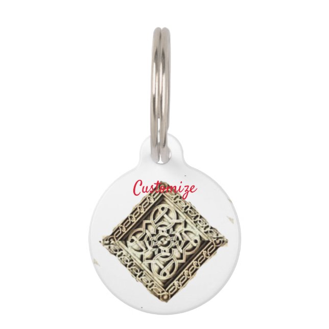 Islamic Temple Architecture Thunder_Cove Pet Tag (Front)