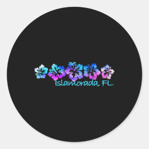 Islamorada  classic round sticker