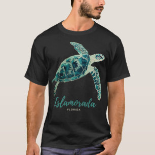 Islamorada FL Florida Keys Vintage Sea Turtle Beac T-Shirt