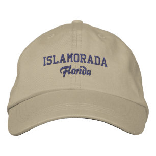 Islamorada Florida Embroidered Baseball Hat
