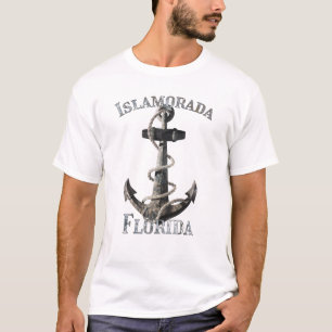 Islamorada Florida Keys Vacation Nautical Anchor T-Shirt