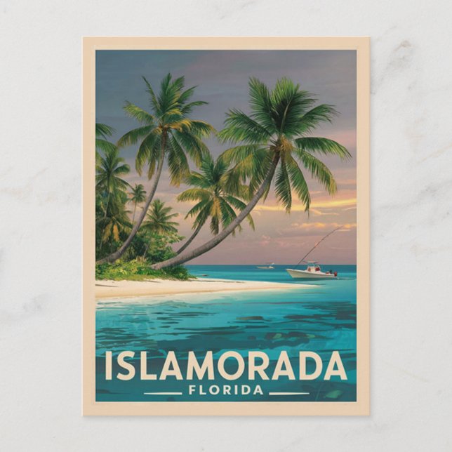Islamorada Florida Postcard (Front)