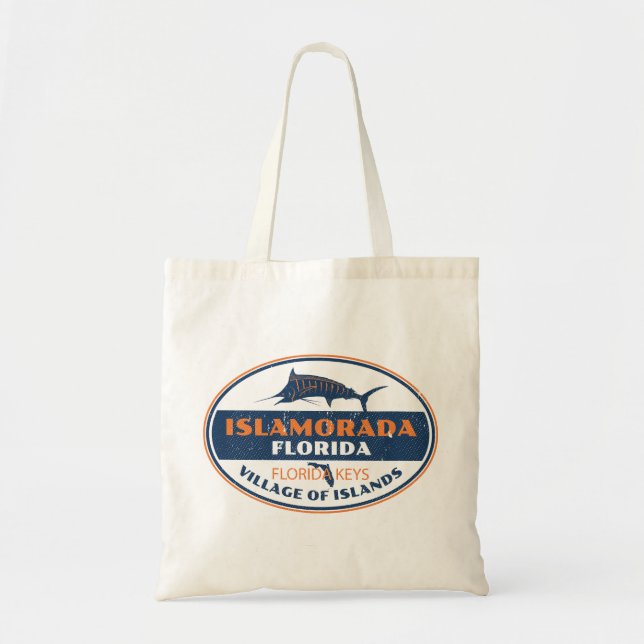Islamorada Florida Tote Bag (Front)