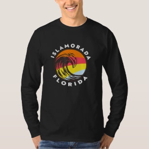 Islamorada Florida Vacation Souvenir Ocean Wave Be T-Shirt