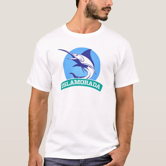 Islamorada - "Hook, Line, and Legend...." T-Shirt (Front)