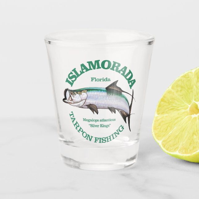 Islamorada (Tarpon) Shot Glass (Front)