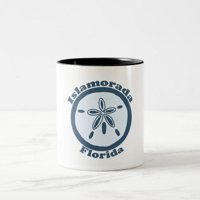 Islamorada. Two-Tone Coffee Mug (Center)