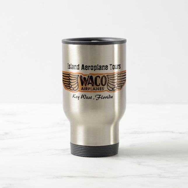 Island Aeroplane Travel Mug (Center)