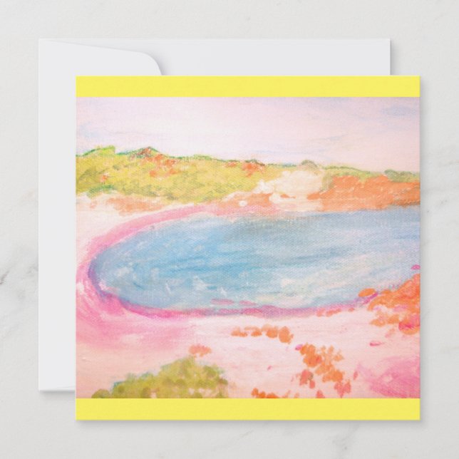 Island Beach Invitation (Front)