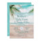 Island Breeze Palm Trees Beach Scene Wedding