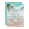 Island Breeze Palm Trees Beach Scene Wedding