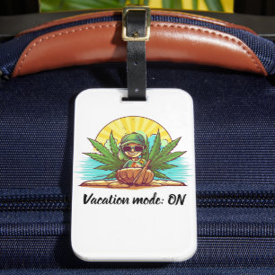 Island Dreams - The Caribbean Friends Collection Luggage Tag