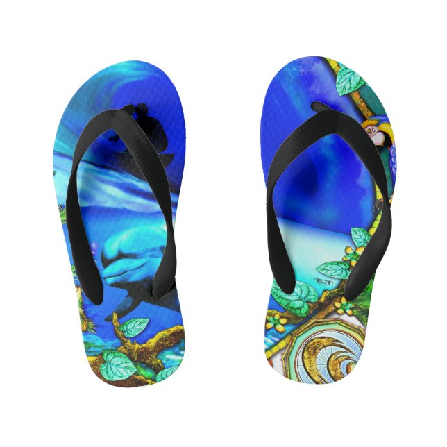Island Echoes flops Kid's Jandals (Footbed)