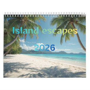 Island escapes 2026 calendar