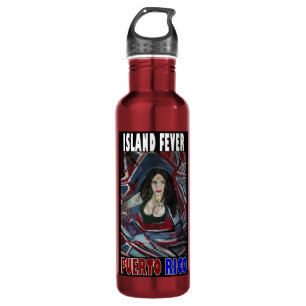 ISLAND FEVER PUERTO RICO 710 ML WATER BOTTLE