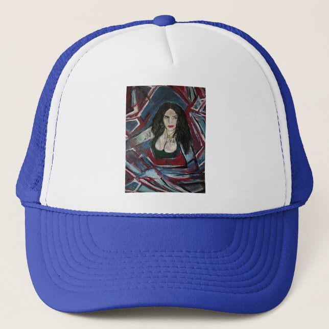 ISLAND FEVER PUERTO RICO TRUCKER HAT (Front)