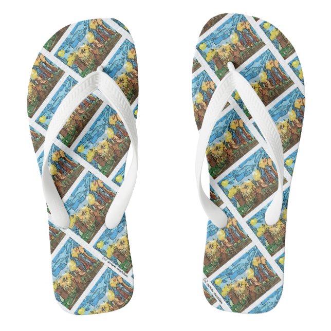 Island Flip Flops (Footbed)