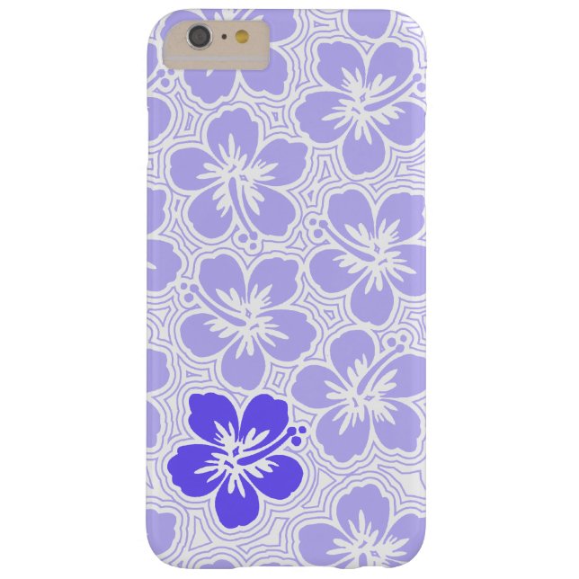 Island Floral Hawaiian Accent Hibiscus Pinstriped Case-Mate iPhone Case (Back)