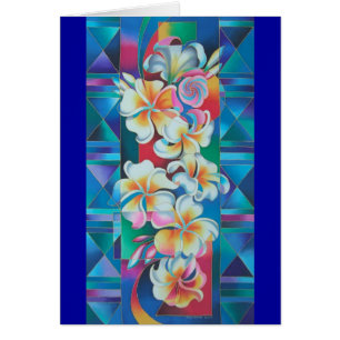 "ISLAND FLOWERS ~ FRANGIPANI"