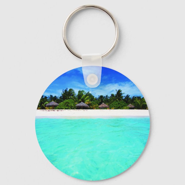 Island from the sea key ring (Front)