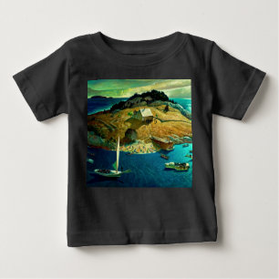 Island Funeral, 1939 by Newell Convers Wyeth Baby T-Shirt