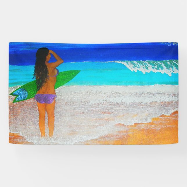 Island girl banner (Horizontal)