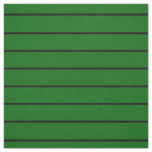 Island green/black pin striped design/pattern fabric