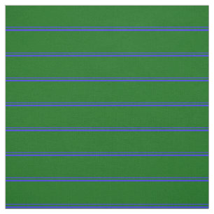 Island green/blue pin striped design/pattern fabric