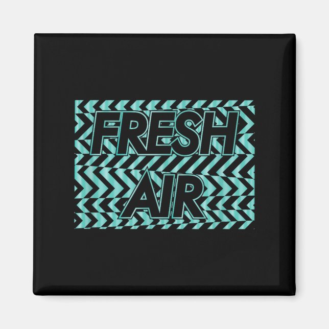 Island Green Fresh Air Magnet (Front)