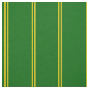 Island green, gold striped design, pattern, print fabric