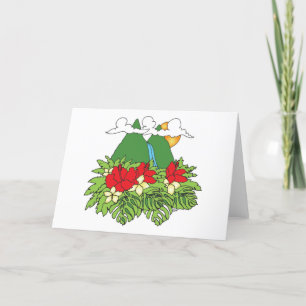 Island Holiday  Thank You Card