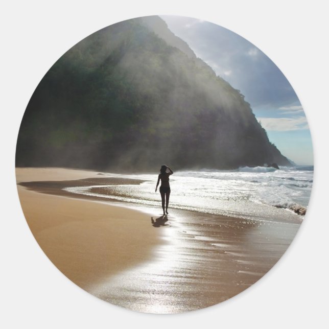 Island in the Sun Sticker (Front)