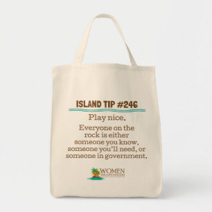 Island Insider's Canvas Eco Bag #246