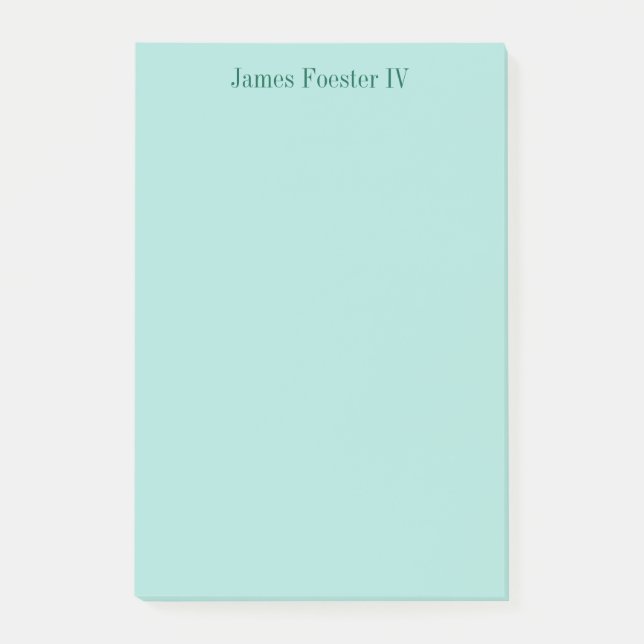 Island Inspired Relaxing Office Executive Supplies Post-it Notes (Front)