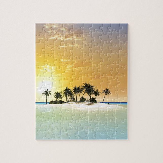 Island Jigsaw Puzzle (Vertical)
