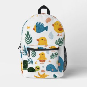 Island Life Print Cut Sew Bag Gift