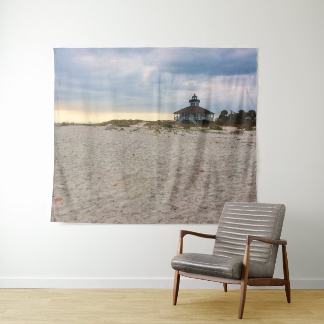 Island Lighthouse Tapestry (In Situ (Horizontal))