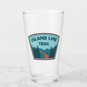 Island Line Trail Glass
