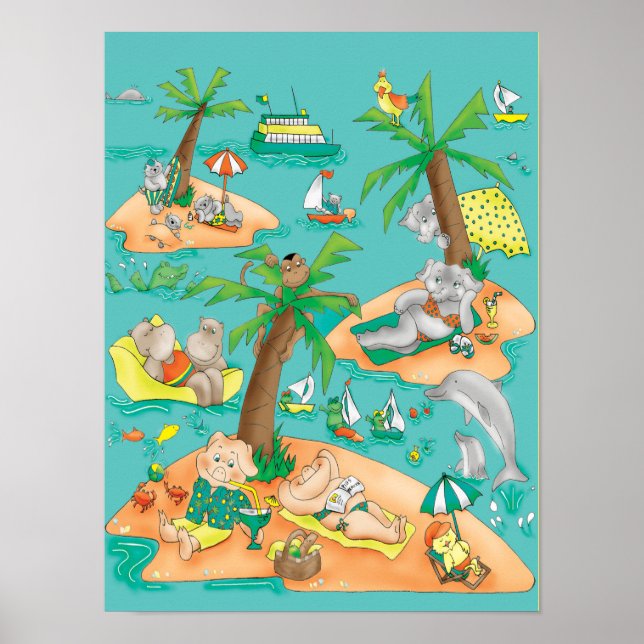 Island Magic Kids Poster (Front)