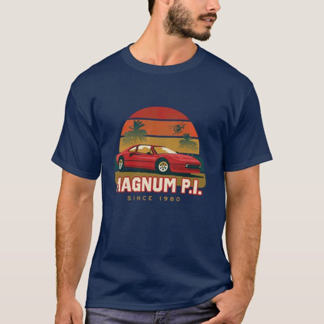 Island Magnum PI T-Shirt (Front)