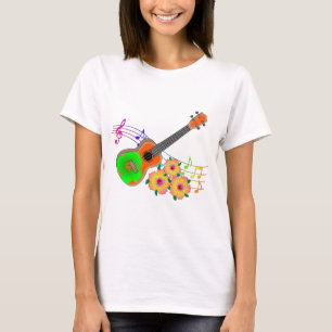 Island Music Tropical Ukulele T-Shirt