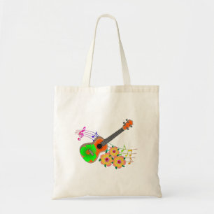 Island Music Tropical Ukulele Tote Bag