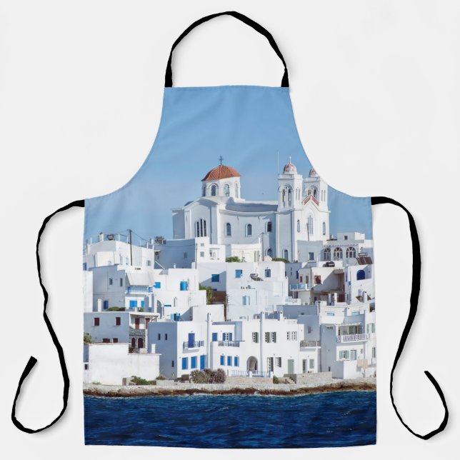 Island of paros with the village of naoussa apron (Front)