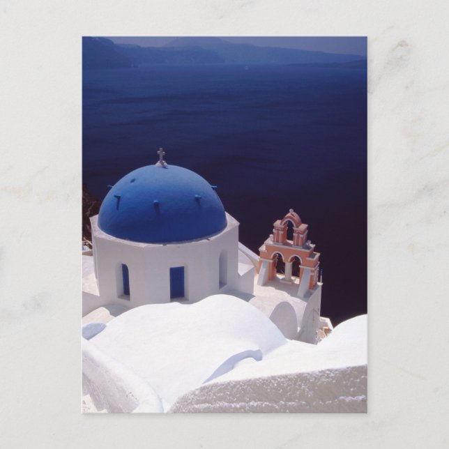 island of Santorini Postcard (Front)