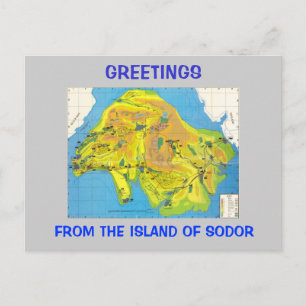 Island of Sodor Postcard