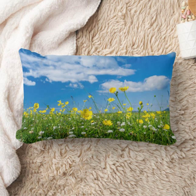 island of South Uist | Scotland Lumbar Cushion (Blanket)