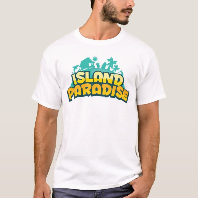 Island Paradise - Mens T-Shirt (Front)