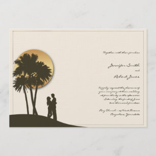 Island Paradise Wedding Invitation