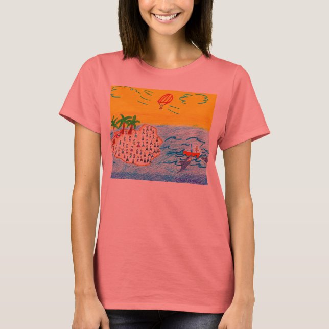 Island,Peggysue, T-Shirt (Front)