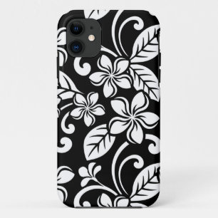 ISLAND PLUMERIA (BLACK) Case-Mate iPhone CASE